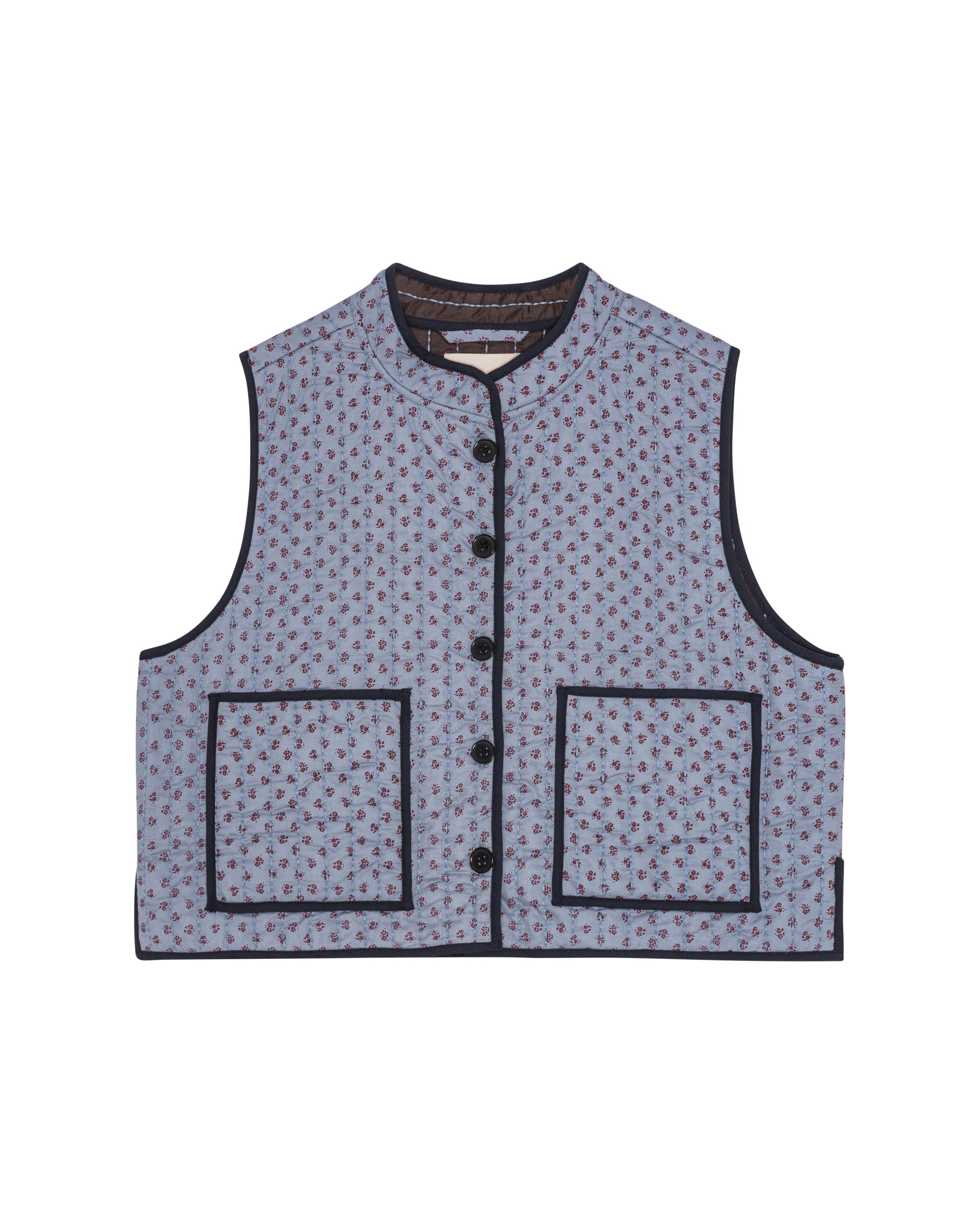 HABIBA ASTRID QUILTED WAISTCOAT Waistcoat SAPPHIRE