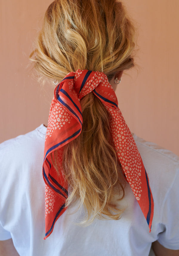 HABIBA AUTUMN LEAF BANDANA Bananas & Scarves LOVE