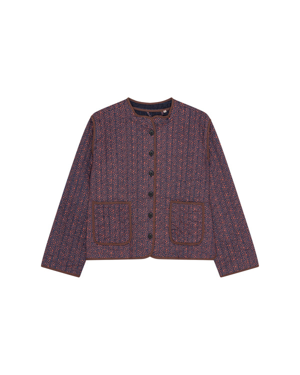 HABIBA AUTUMN LEAF QUILTED CHINA JACKET Jacket LOVE