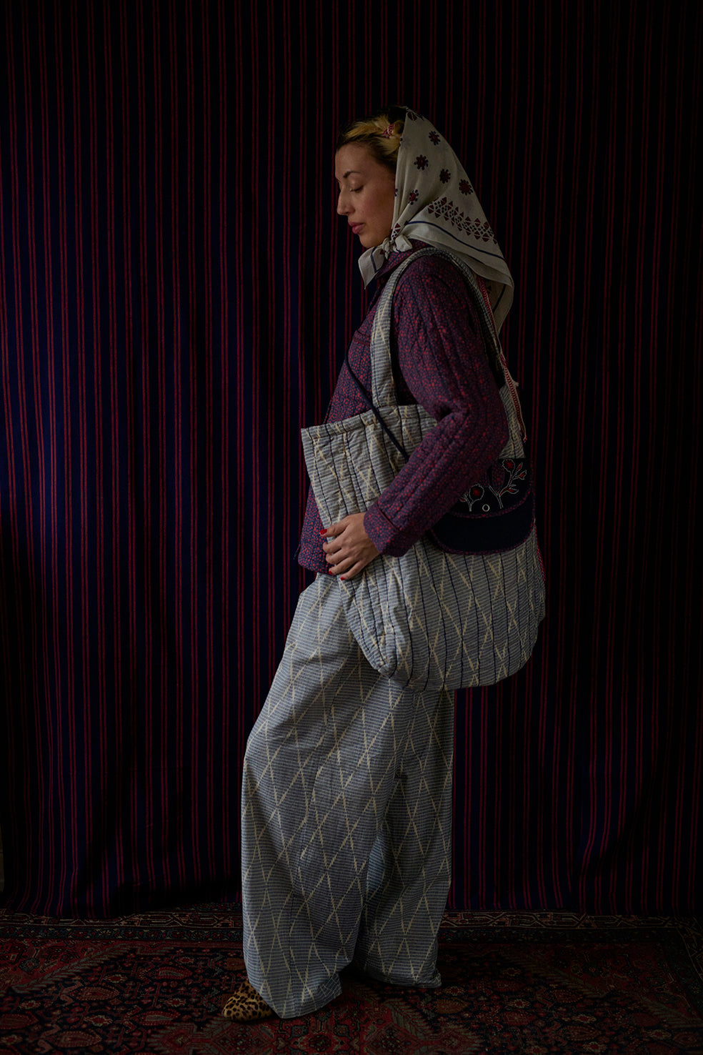 HABIBA AUTUMN LEAF QUILTED JACKET Jacket LOVE
