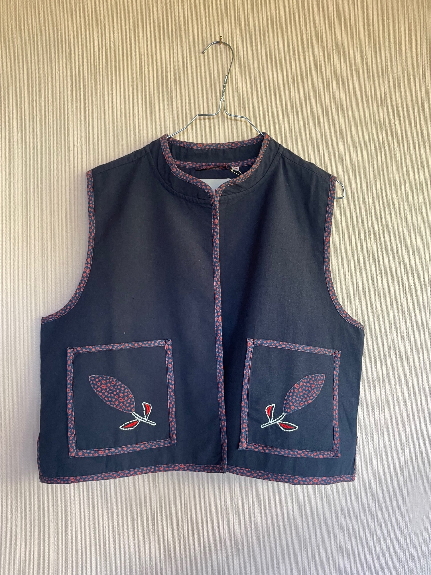 HABIBA BOHEMIA SHORT WAISTCOAT Waistcoat INDIGO