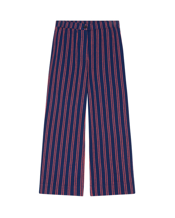 HABIBA BOLSTER STRIPE PANTS RELAXED Pants INDIGO