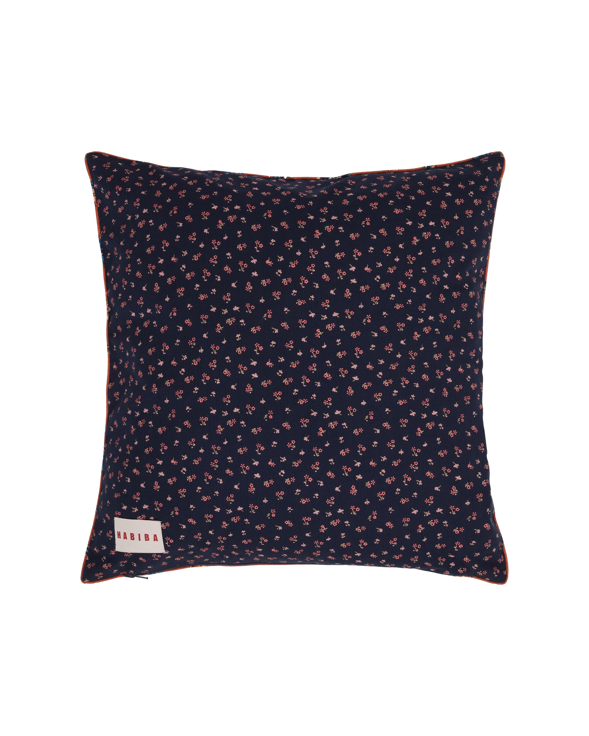 HABIBA FLEUR CUSHION Cushion INDIGO