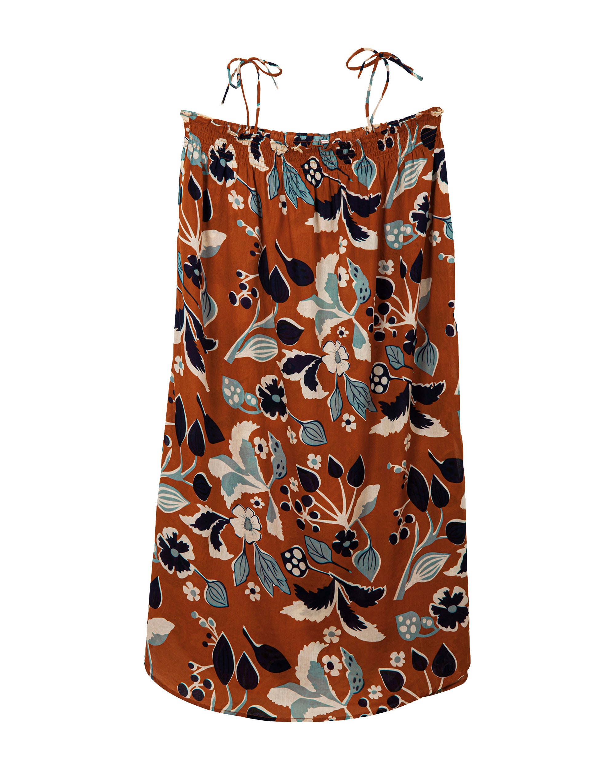 HABIBA FOREST MAZE DRESS Dress RUST