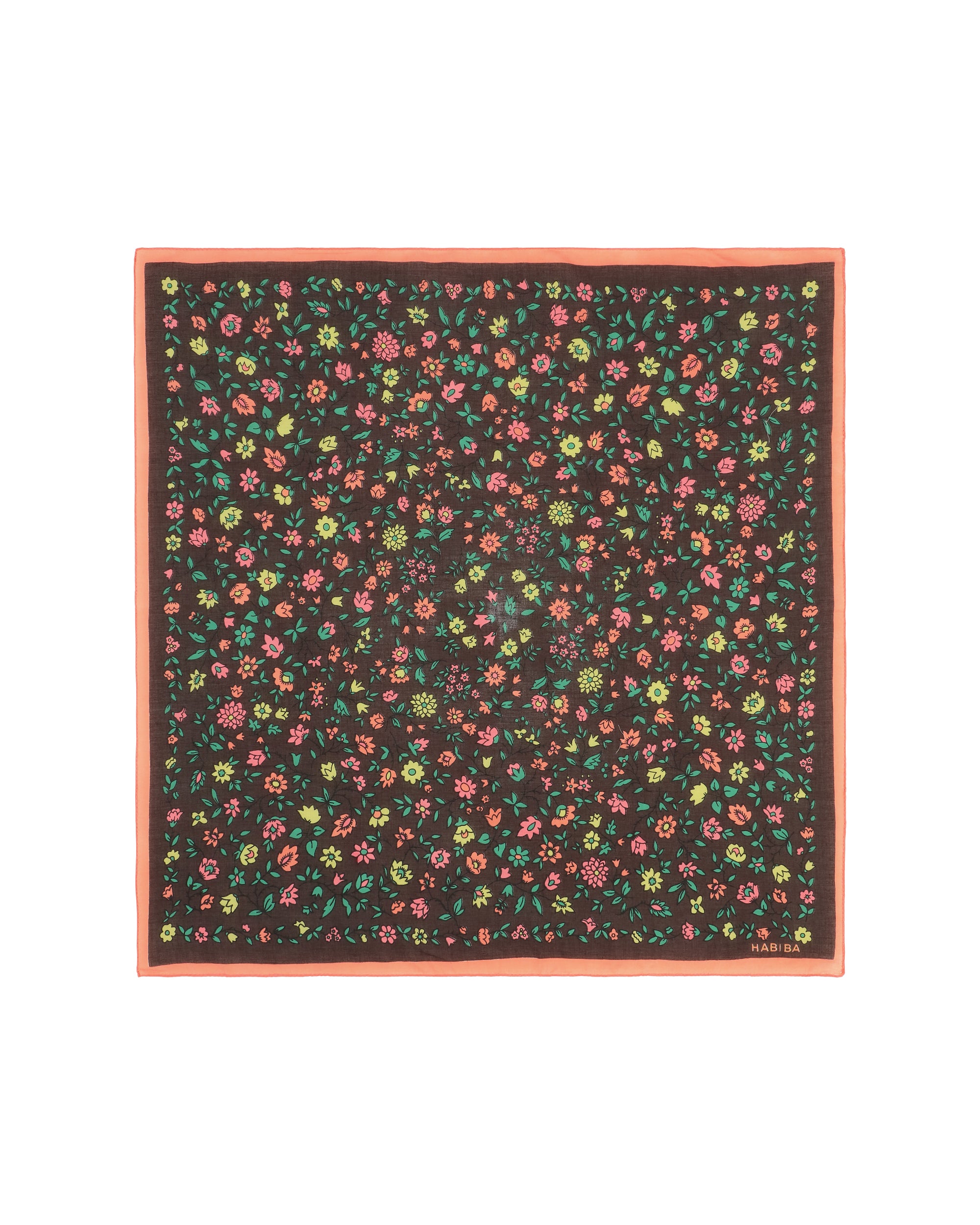 HABIBA HILMA BANDANA Bananas & Scarves COFFEE