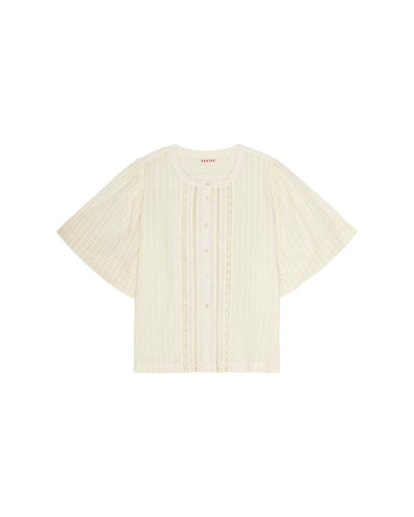 HABIBA LAURA BUTTERFLY SHIRT Shirt VANILLA