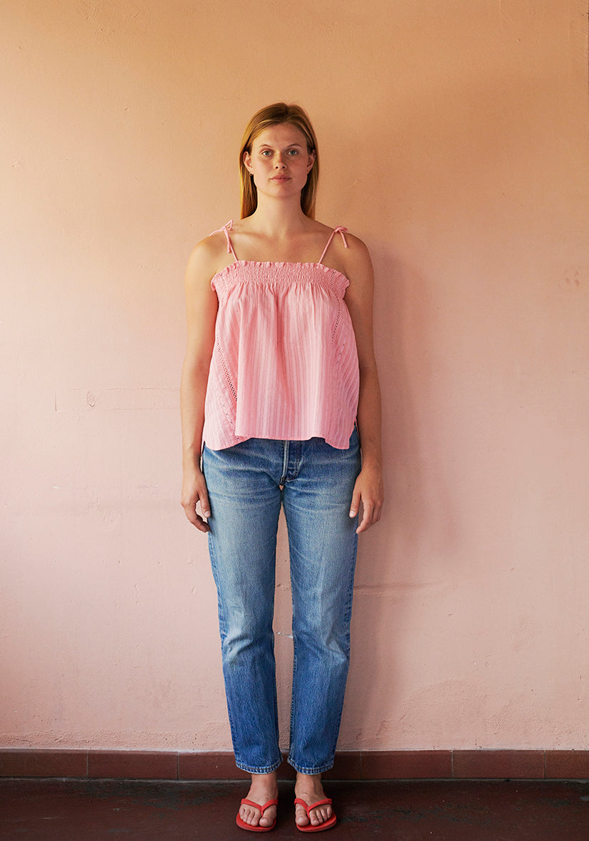 HABIBA LAURA STRAP TOP Top FLAMINGO