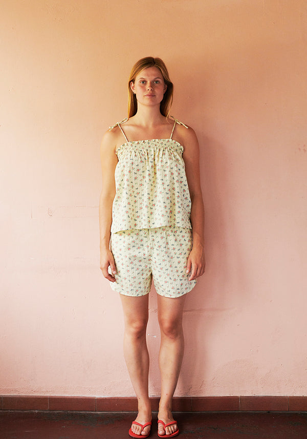 HABIBA LITTLE BOW SHORTS Shorts VANILLA