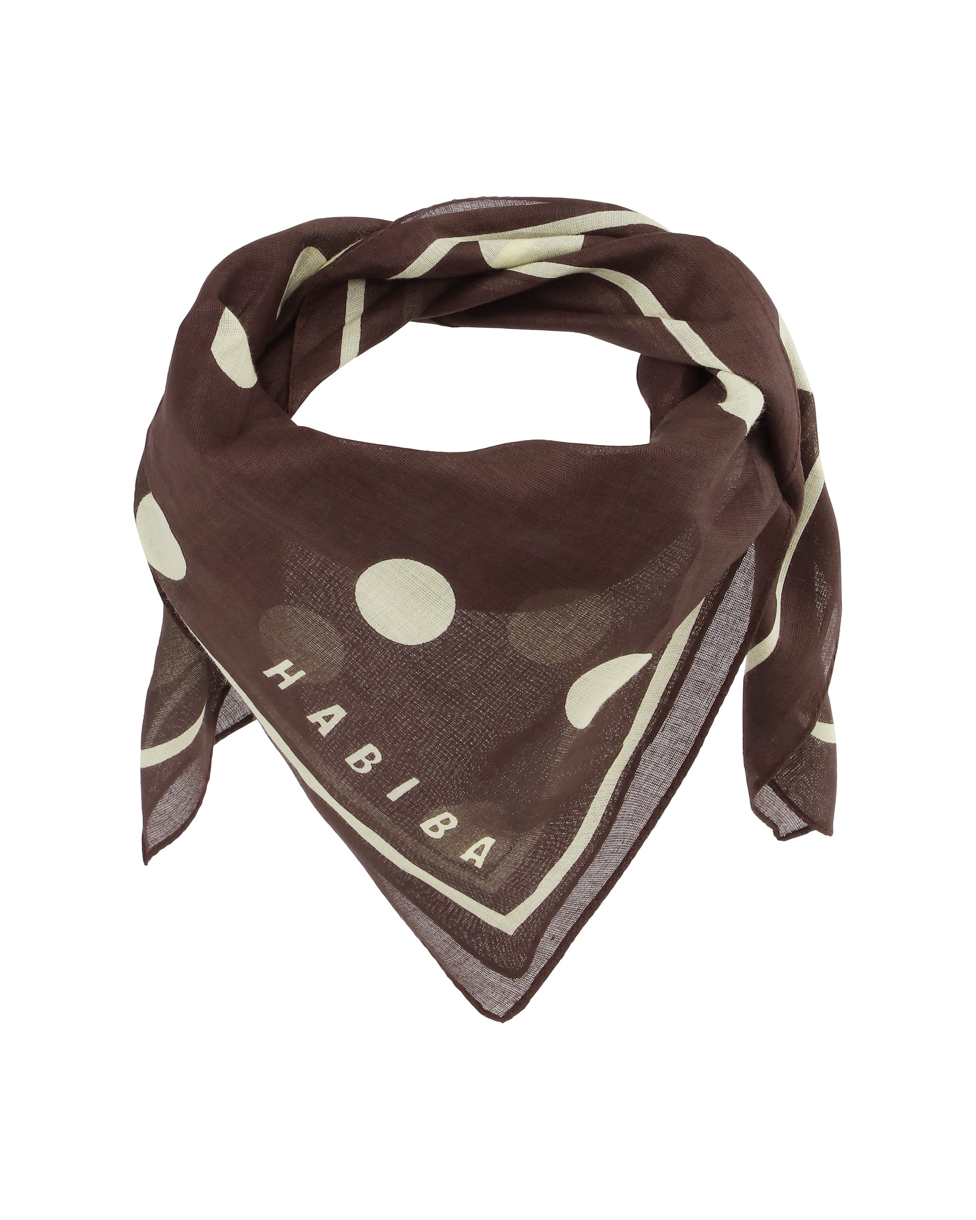 HABIBA MILLA BANDANA Bandana COFFEE