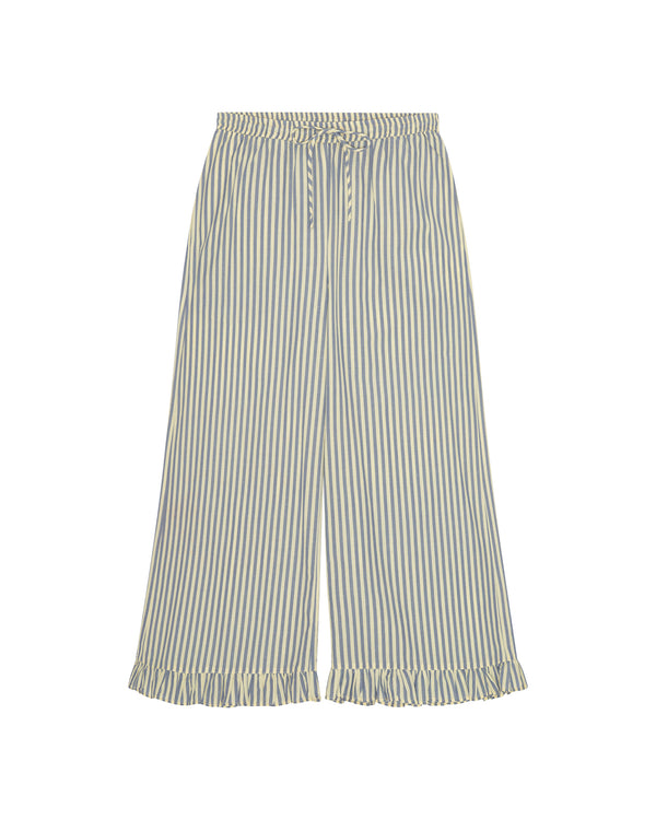 HABIBA MIO PANTS W. FRILL Pants SAPPHIRE