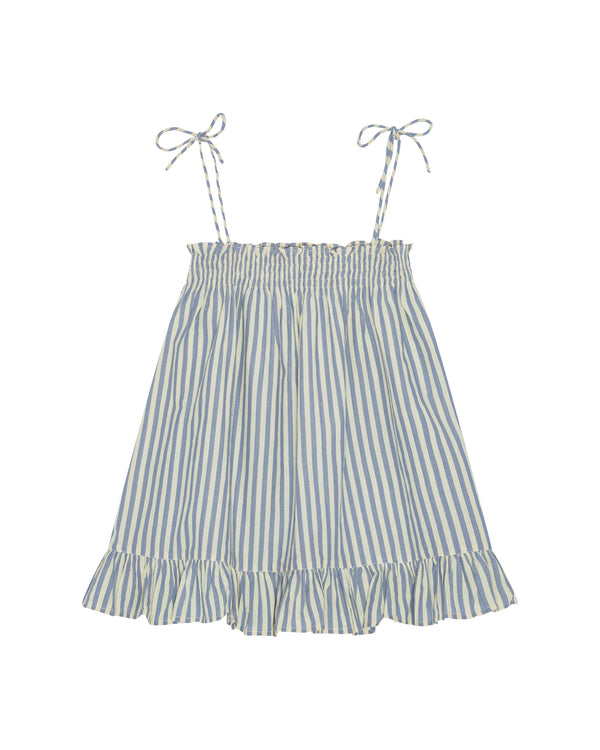 HABIBA MIO TOP W. FRILL Top SAPPHIRE