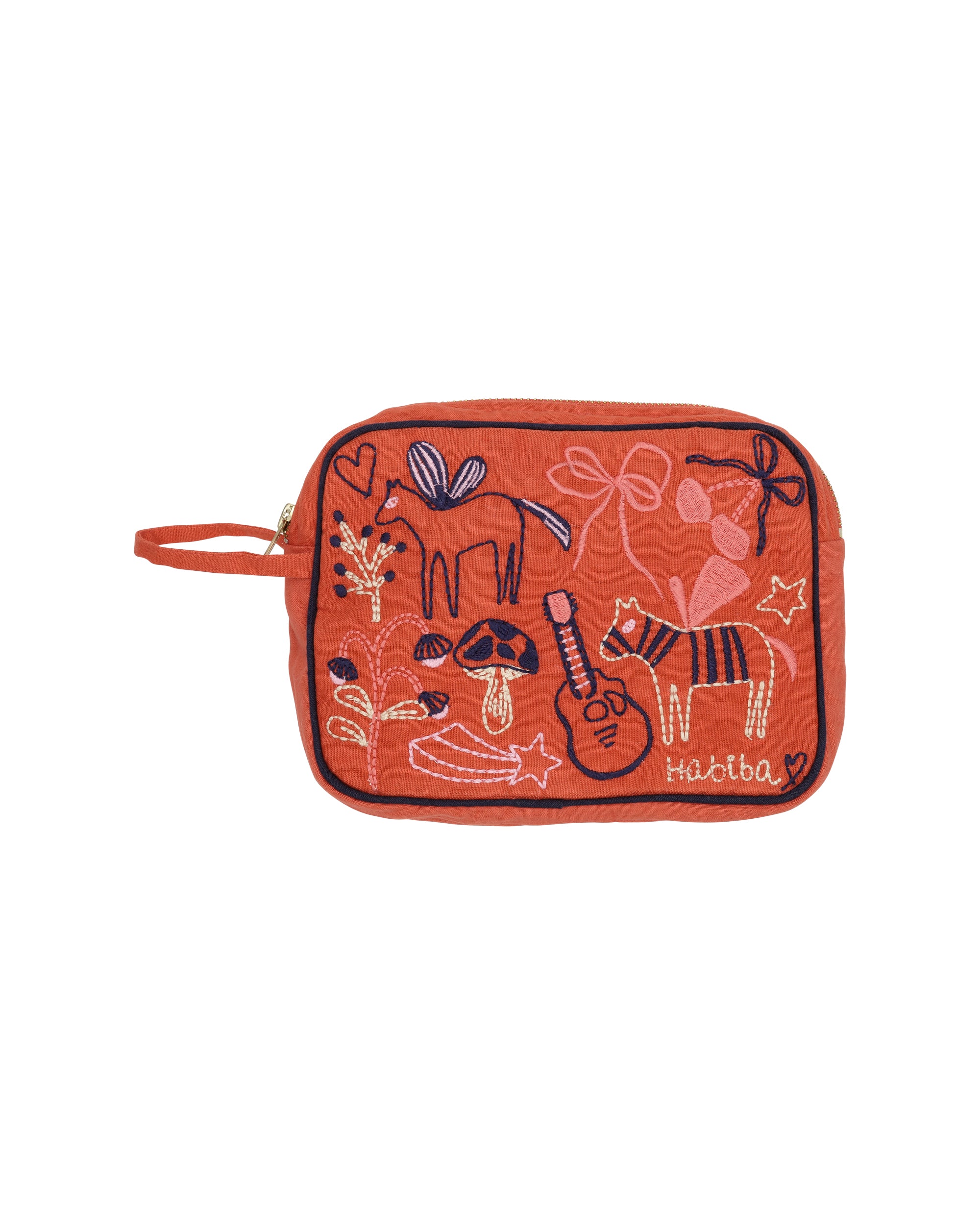 HABIBA NOVA MAKEUP CLUTCH Makeup clutch CHUTNEY