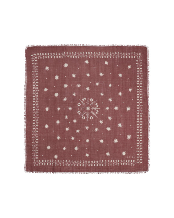 HABIBA PALOMA SCARF Bananas & Scarves BURGUNDY