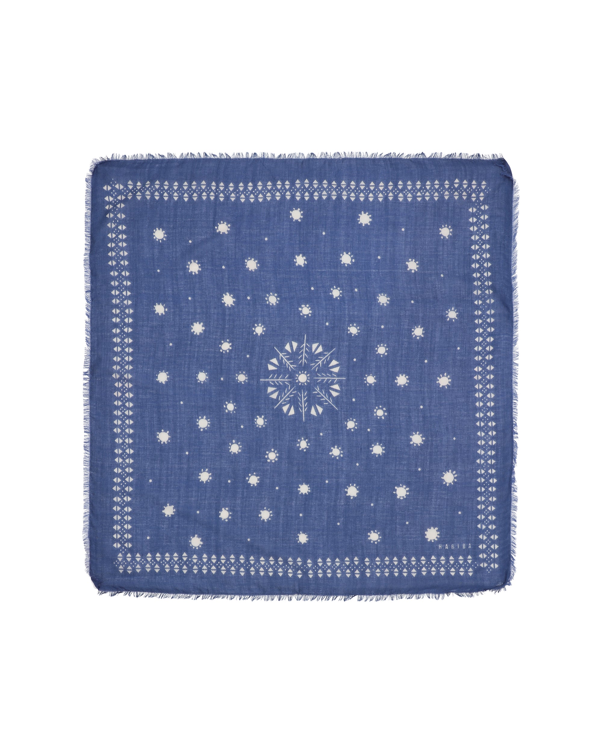 HABIBA PALOMA SCARF Bananas & Scarves INDIGO