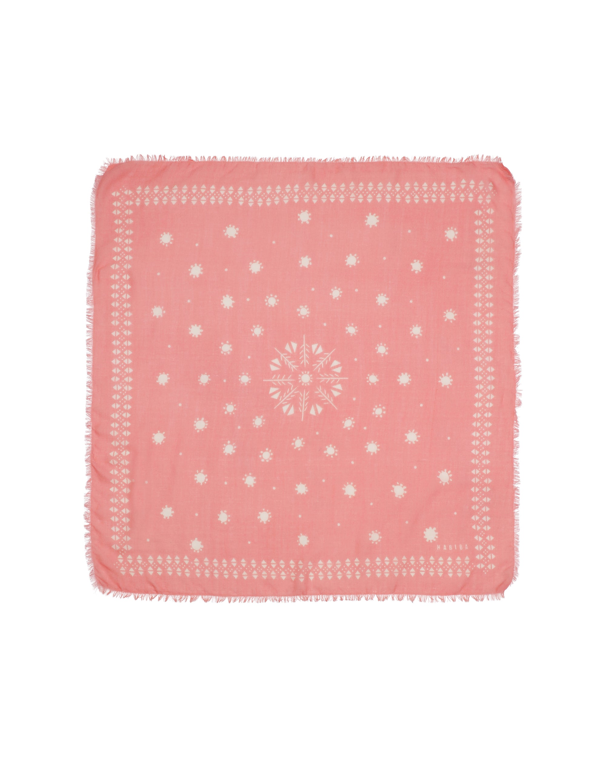 HABIBA PALOMA SCARF Bananas & Scarves PINK