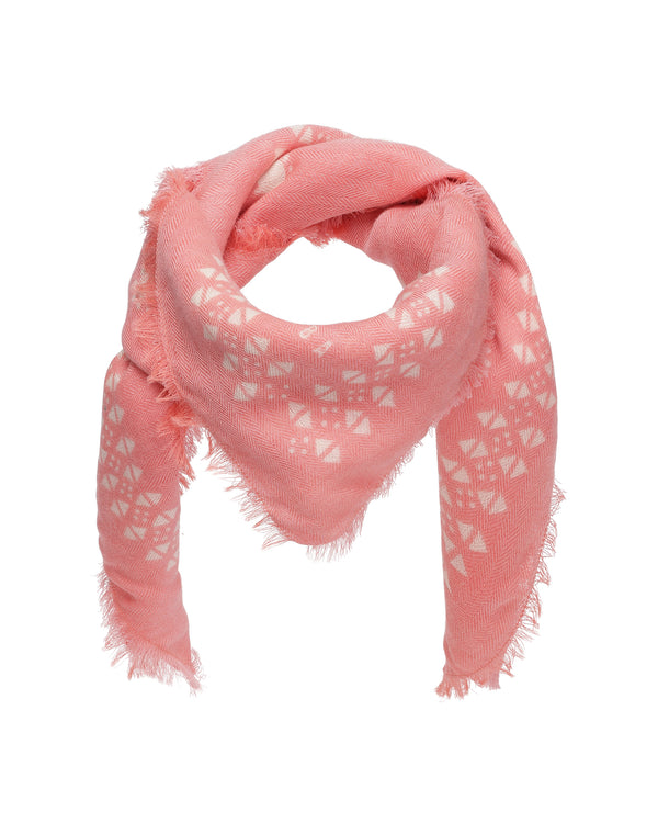 HABIBA PALOMA SCARF Bananas & Scarves PINK