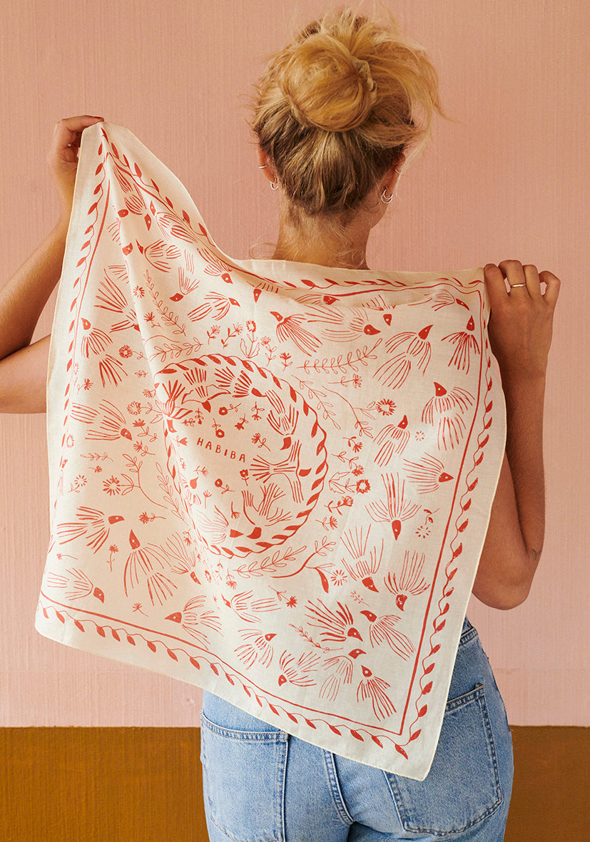 HABIBA PATTIE BANDANA Scarf & bandana VANILLA