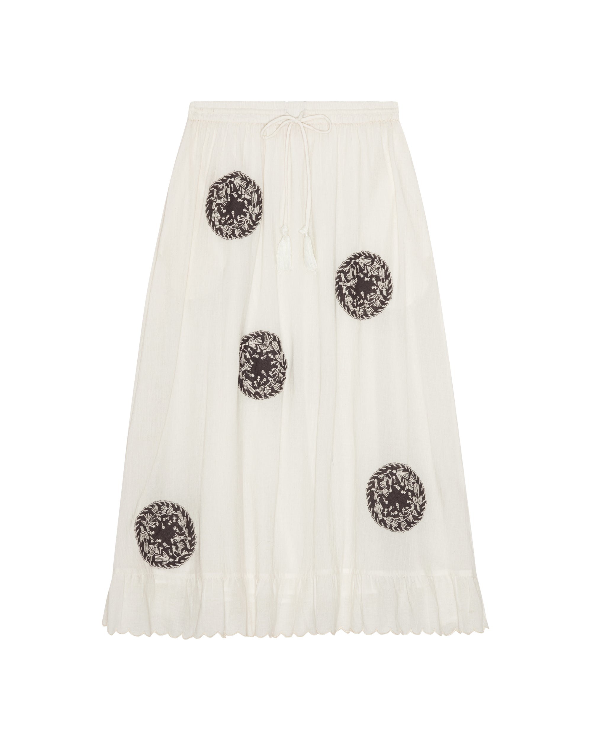 HABIBA PATTIE MAXI SKIRT Skirt VANILLA