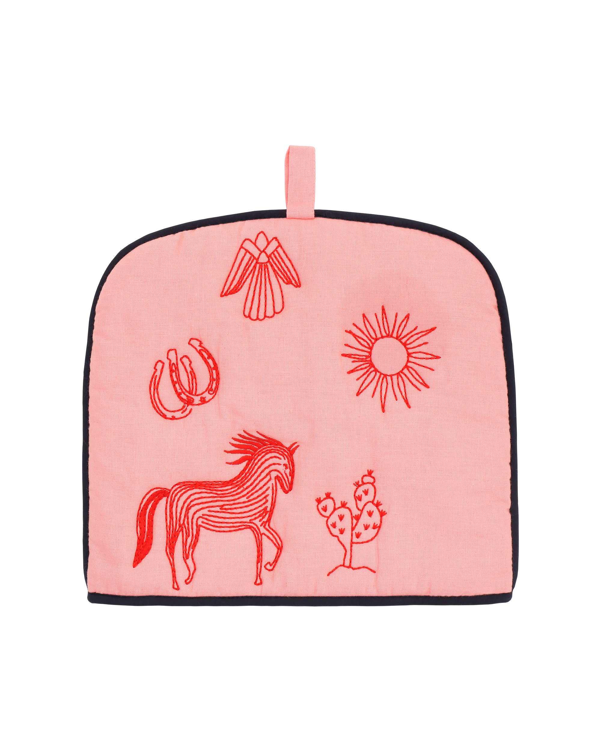 HABIBA POLLY EMBROIDERY TEA COZY Tea cozy FLAMINGO