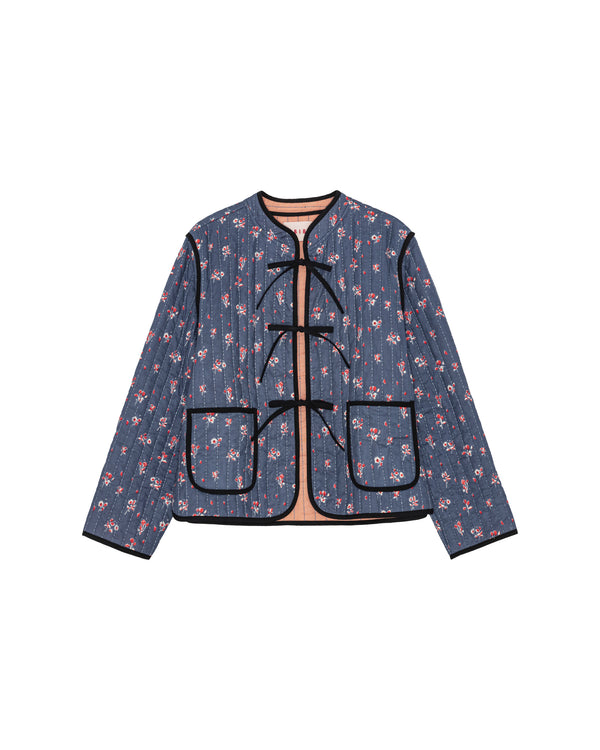 HABIBA REBECCA QUILTED CHINA JACKET Jacket SAPPHIRE