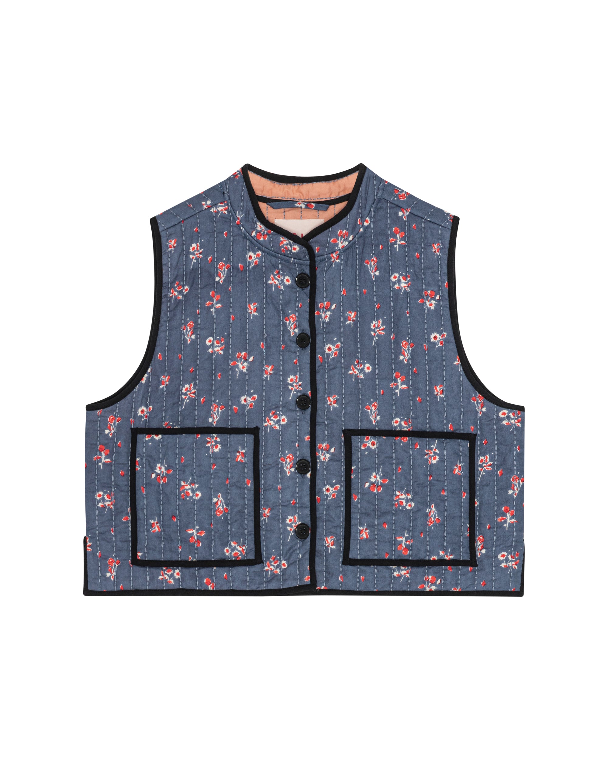 HABIBA REBECCA QUILTED WAISTCOAT Waistcoat SAPPHIRE