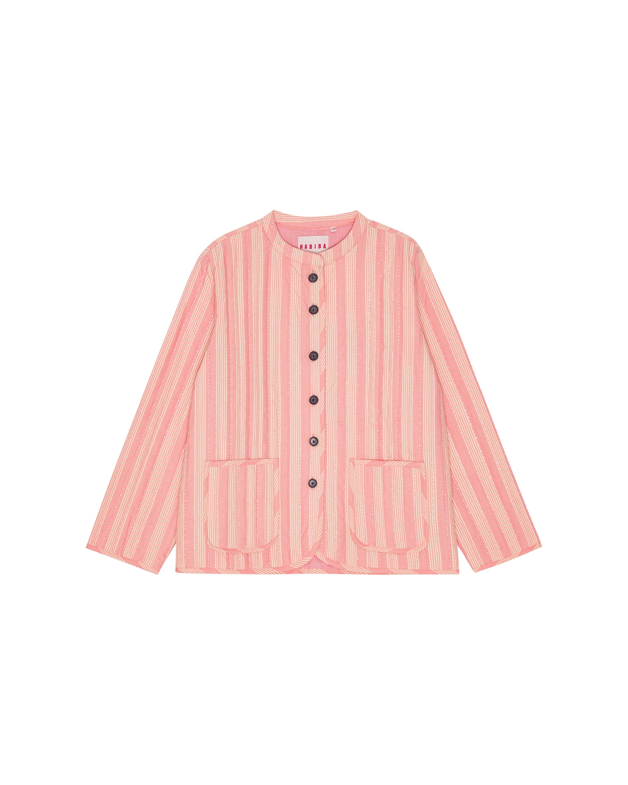 HABIBA STOCKHOLM STRIPE CHINA JACKET Jacket FLAMINGO