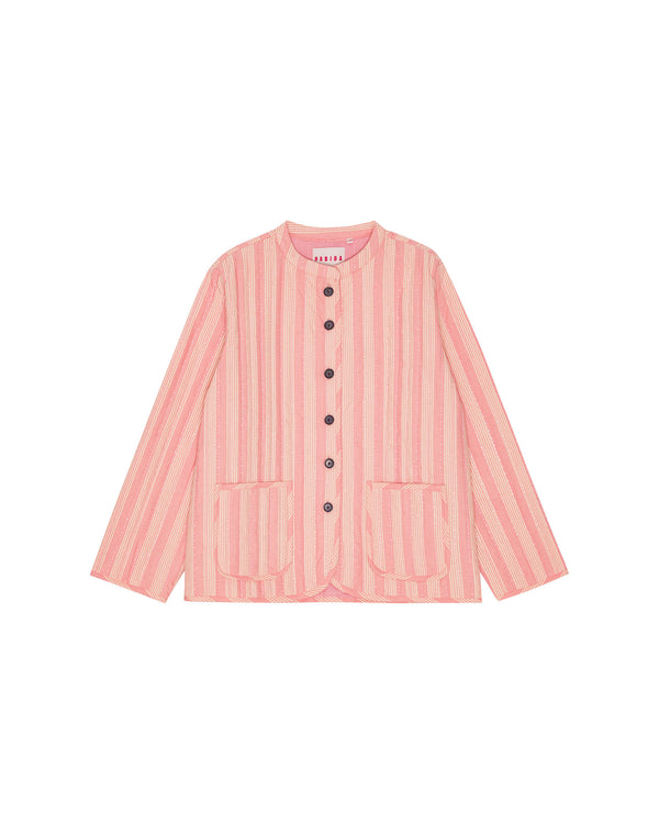 HABIBA STOCKHOLM STRIPE CHINA JACKET Jacket FLAMINGO