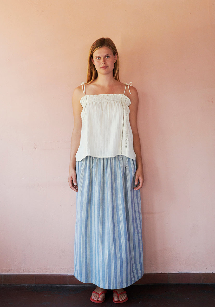 HABIBA STOCKHOLM STRIPE MAXI SKIRT Skirt SEA