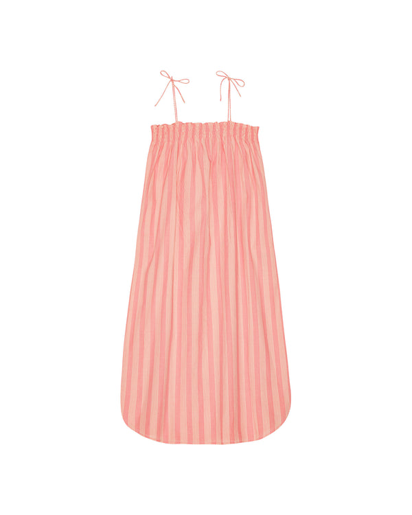 HABIBA STOCKHOLM STRIPE STRAP DRESS Dress FLAMINGO