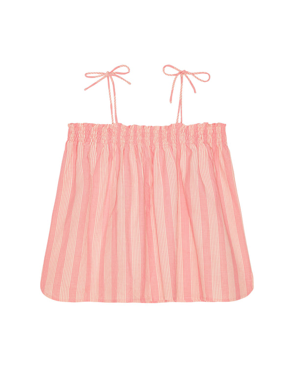 HABIBA STOCKHOLM STRIPE STRAP TOP Top FLAMINGO