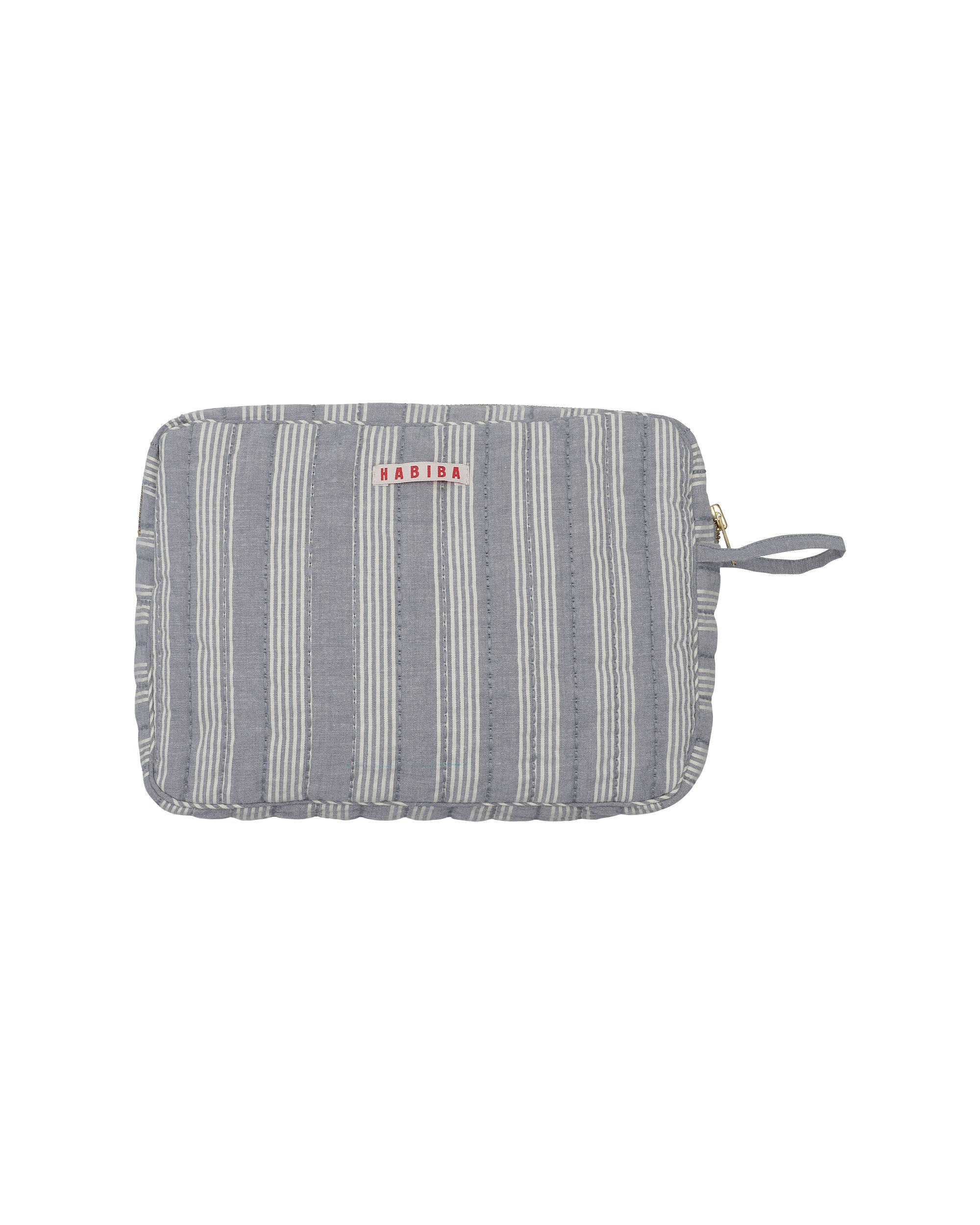 HABIBA STOCKHOLM STRIPE TOILETRY BAG Toiletry bag SEA