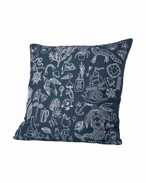HABIBA VANESSA CUSHION Cushion BLUE MOON